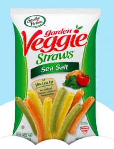 Veggie Straw bag sitting in cloud