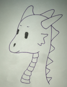 head of purple dragon
