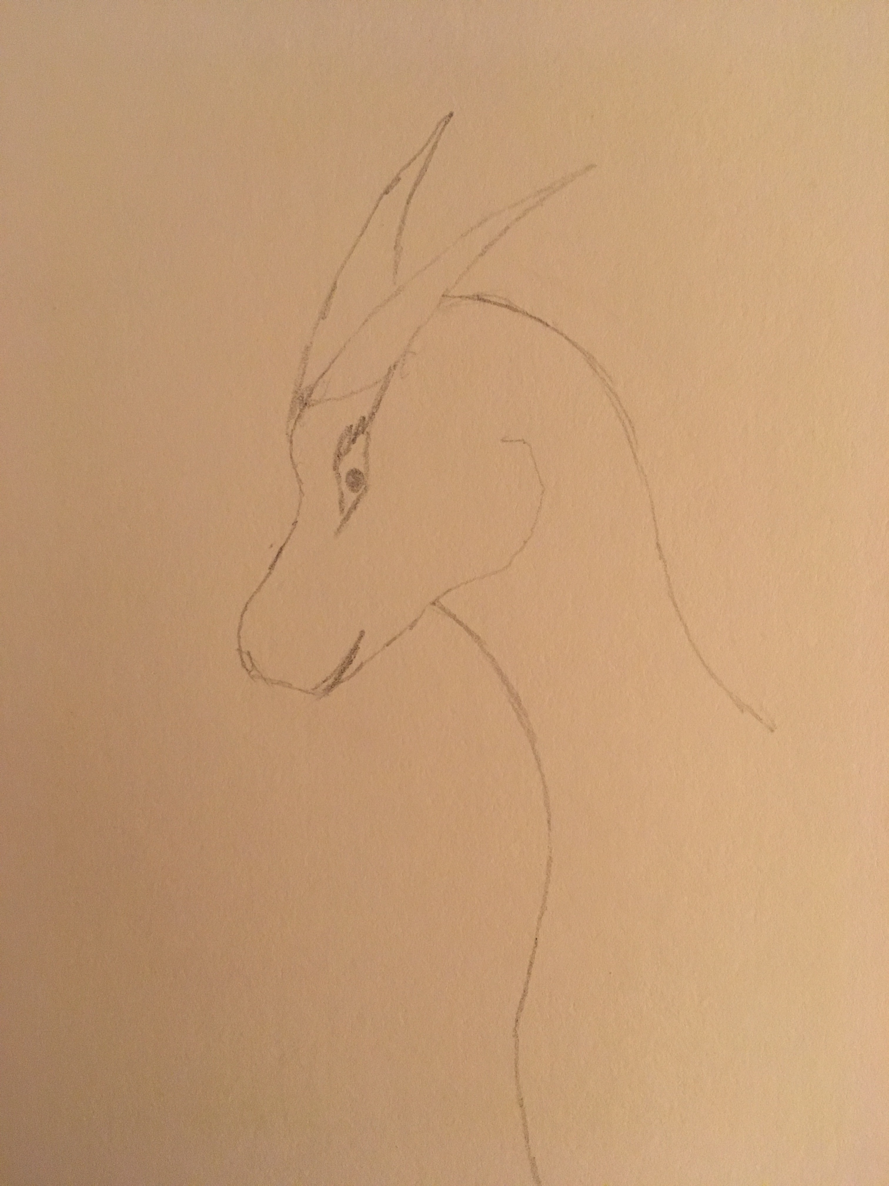 A sliver of dragon on the edge of a smile